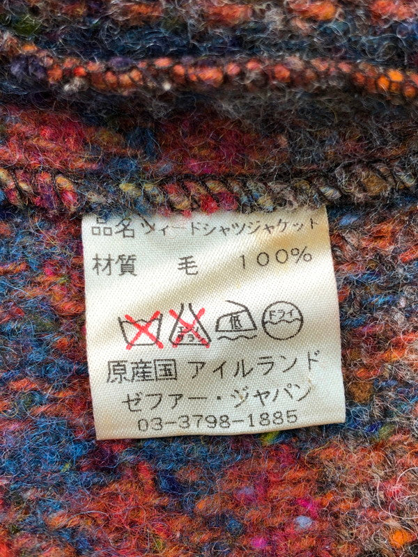 【中古品】【メンズ】  STUDIO DONEGAL スタジオ ドネゴール WOOL TWEED COAT ウール ツイードコート アイルランド製 アウター 145-250309-hi-20-tag サイズ：なし カラー：マルチカラー 万代Net店