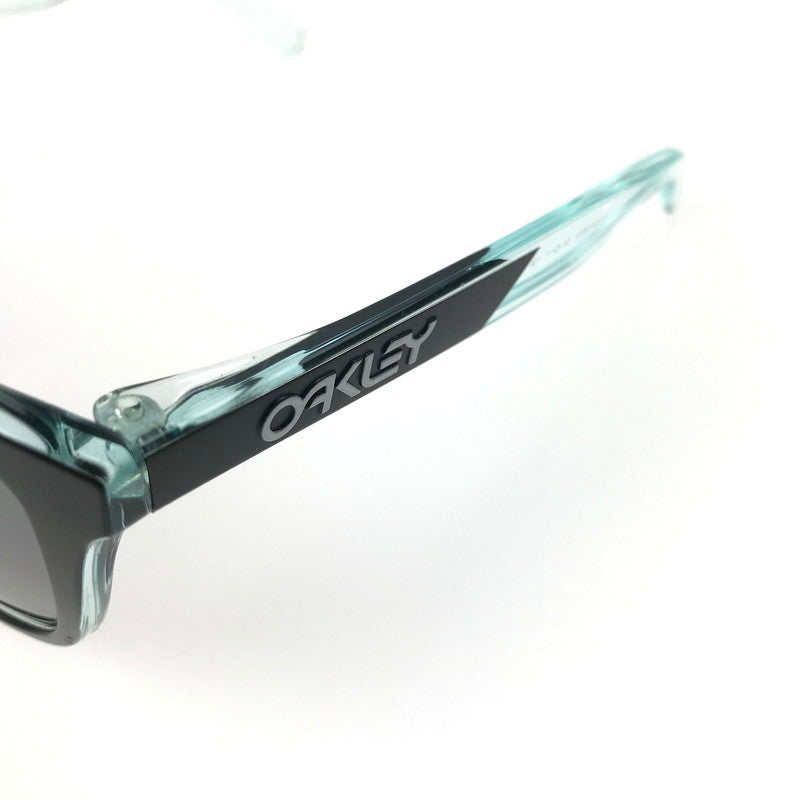 【中古品】【メンズ】 OAKLEY オークリー CRYSTALLINE FROGSKIN OO9245-8554 クリスタライン フロッグスキン サングラス アイウェア アクセサリー 203-250307-yk-06-tag サイズ：54○17 138 カラー：トランスルーセントセレステ/プリズムブラックポラライズド 万代Net店