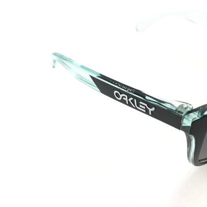 【中古品】【メンズ】 OAKLEY オークリー CRYSTALLINE FROGSKIN OO9245-8554 クリスタライン フロッグスキン サングラス アイウェア アクセサリー 203-250307-yk-06-tag サイズ：54○17 138 カラー：トランスルーセントセレステ/プリズムブラックポラライズド 万代Net店