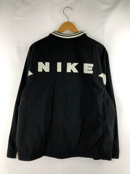 【現状渡し品】【メンズ】 NIKE ナイキ 90’s HALF-ZIP TRACK JACKET 90年代 ハーフジップ トラックジャケット 白タグ ライトアウター 146-250309-hi-18-tag サイズ：M カラー：ブラック 万代Net店