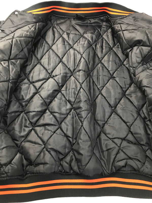 【現状渡し品】【メンズ】 STARTER スターター COWBOYS STADIUM JACKET スタジアムジャケット 中綿ジャケット アウター 146-250313-hi-28-tag サイズ：XL カラー：ブラック 万代Net店