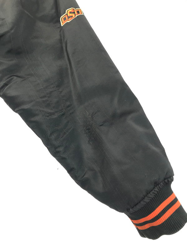 【現状渡し品】【メンズ】 STARTER スターター COWBOYS STADIUM JACKET スタジアムジャケット 中綿ジャケット アウター 146-250313-hi-28-tag サイズ：XL カラー：ブラック 万代Net店