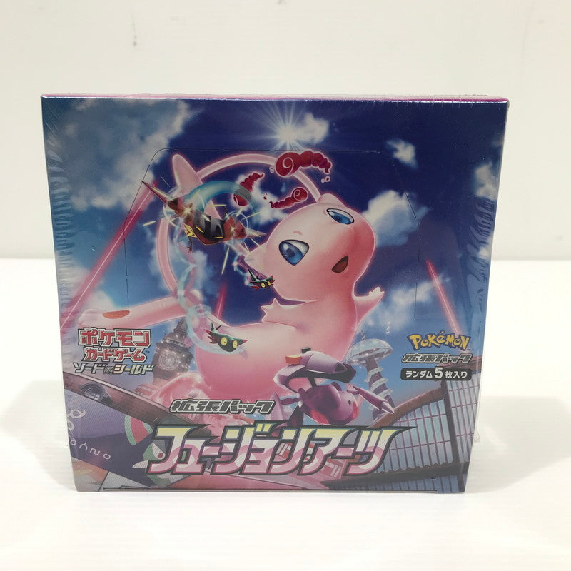 【中古美品】 ★ 未開封(シュリンク裂けあり) ★角潰れあり ★ポケモンカードゲーム フュージョンアーツ 063-260525-rt-04-tag 万代Net店