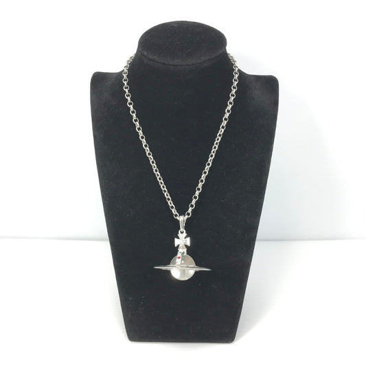 【中古品】【メンズ】 Vivienne Westwood ヴィヴィアンウエストウッド TINY ORB NECKLACE タイニーオーブネックレス 182-250313-hi-44-tag カラー：シルバー 万代Net店