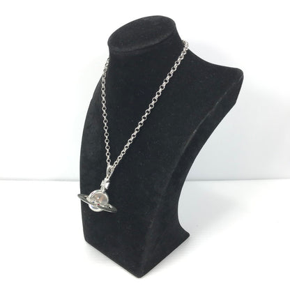 【中古品】【メンズ】 Vivienne Westwood ヴィヴィアンウエストウッド TINY ORB NECKLACE タイニーオーブネックレス 182-250313-hi-44-tag カラー：シルバー 万代Net店