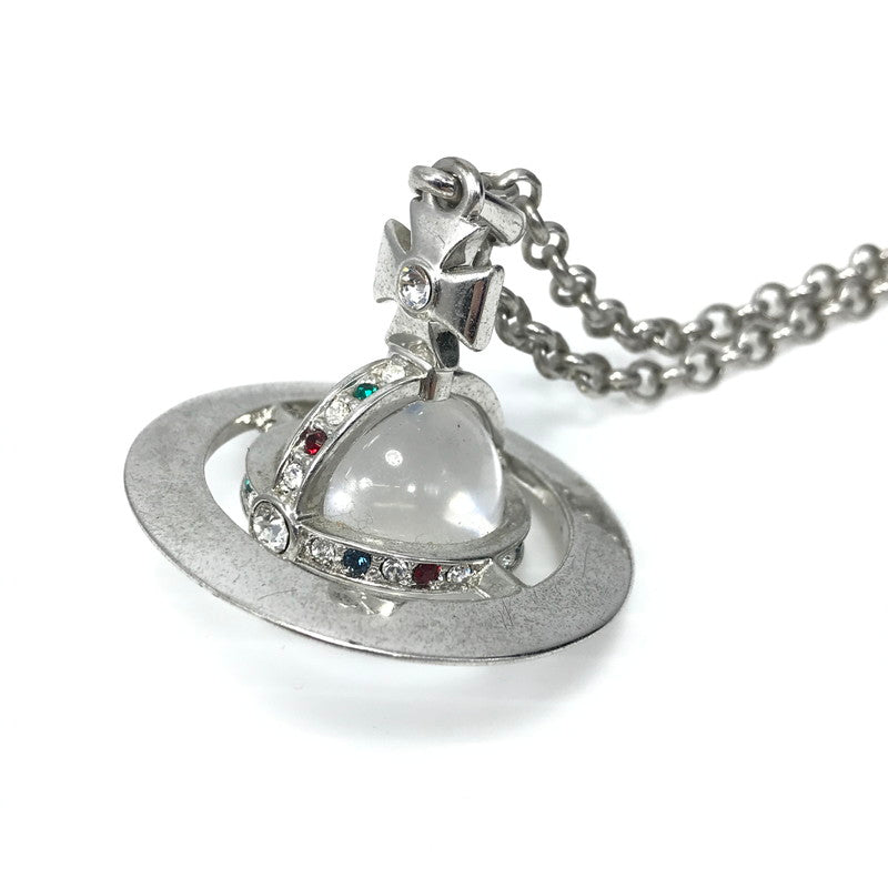 【中古品】【メンズ】 Vivienne Westwood ヴィヴィアンウエストウッド TINY ORB NECKLACE タイニーオーブネックレス 182-250313-hi-44-tag カラー：シルバー 万代Net店