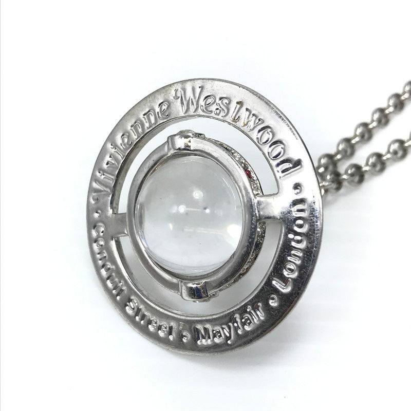 【中古品】【メンズ】 Vivienne Westwood ヴィヴィアンウエストウッド TINY ORB NECKLACE タイニーオーブネックレス 182-250313-hi-44-tag カラー：シルバー 万代Net店