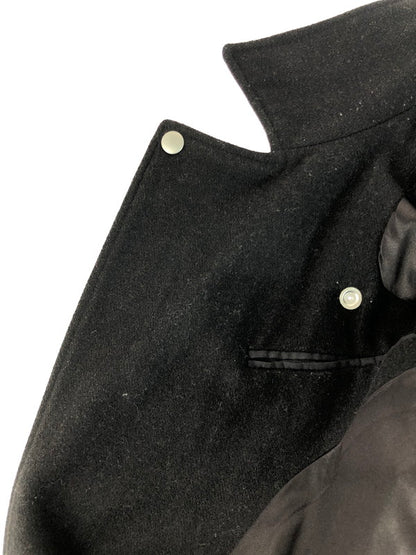 【中古品】【メンズ】 NO ID ーアイディー MELTON RIDERS COAT 447006-541C メルトン ライダース コート アウター 140-260107-rt-09-tag カラー：ブラック 万代Net店