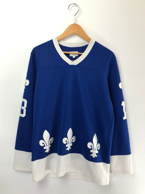 【中古品】【メンズ】 SUPREME シュプリーム 13AW FLEUR DE LIS HOCKEY TOP フルール ド リス ホッケー トップ 149-260701-rt-08-tag サイズ：S カラー：ブルー 万代Net店