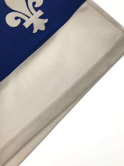 【中古品】【メンズ】 SUPREME シュプリーム 13AW FLEUR DE LIS HOCKEY TOP フルール ド リス ホッケー トップ 149-260701-rt-08-tag サイズ：S カラー：ブルー 万代Net店