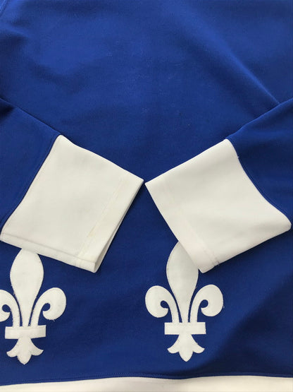 【中古品】【メンズ】 SUPREME シュプリーム 13AW FLEUR DE LIS HOCKEY TOP フルール ド リス ホッケー トップ 149-260701-rt-08-tag サイズ：S カラー：ブルー 万代Net店