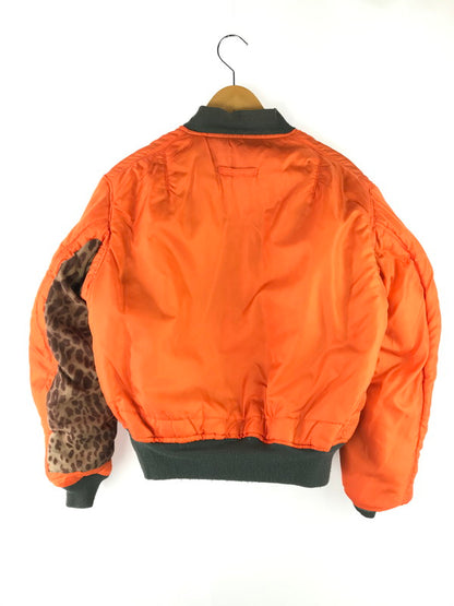 【現状渡し品】【メンズ】 ALPHA アルファ × RISK リスク コラボ MA-1 REMAKE FLIGHT JACKET リメイクフライトジャケット 中綿ジャケット アウター 145-250313-hi-30-tag サイズ：L カラー：カーキ 万代Net店