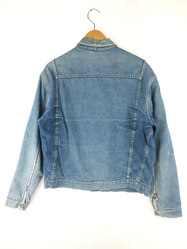 【ジャンク品】【メンズ】  J.C.PENNEY FOREMOST J.C.ペニーフォアモスト 50's~60's DENIM JACKET 50-60年代 デニムジャケット 裏地ブランケット アウター 146-250313-hi-26-tag サイズ：表記なし カラー：ライトインディゴ 万代Net店