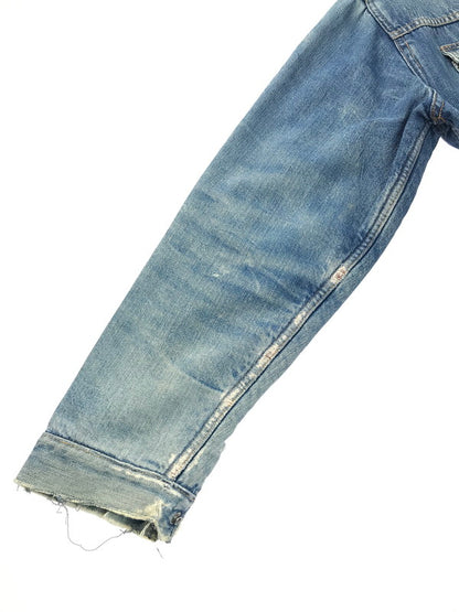 【ジャンク品】【メンズ】  J.C.PENNEY FOREMOST J.C.ペニーフォアモスト 50's~60's DENIM JACKET 50-60年代 デニムジャケット 裏地ブランケット アウター 146-250313-hi-26-tag サイズ：表記なし カラー：ライトインディゴ 万代Net店