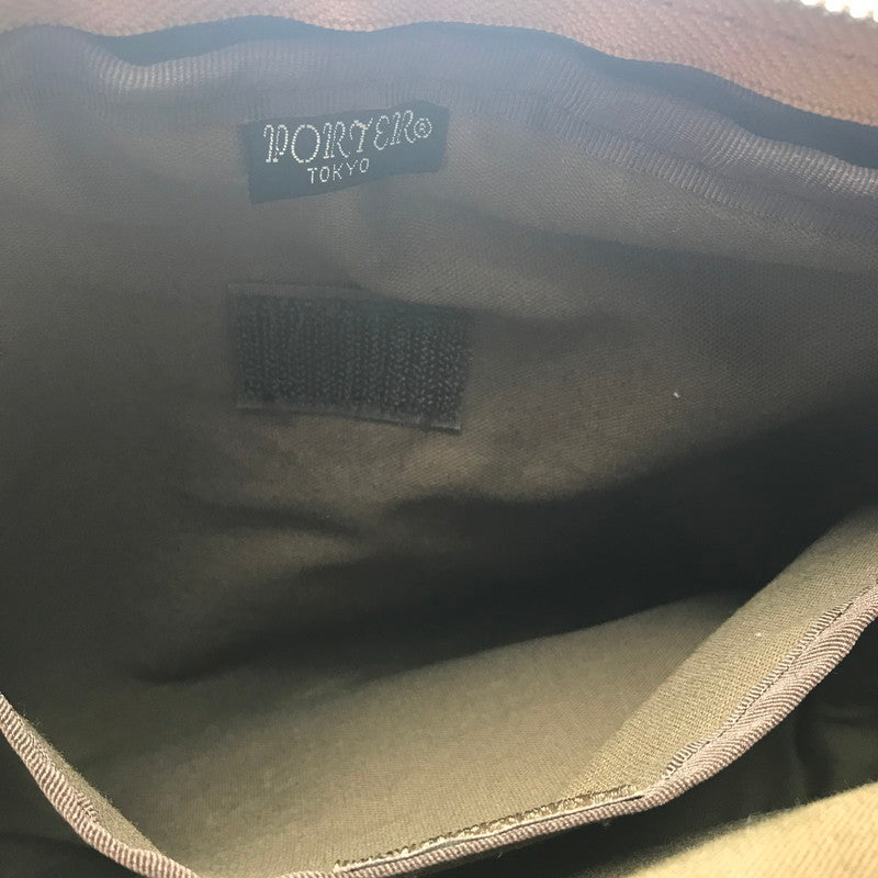 【中古品】【メンズ】 PORTER ポーター 吉田カバン FREE STYLE SHOULDER BAG フリースタイル ショルダーバッグ カバン 188-250314-yk-18-tag カラー：キャメル 万代Net店