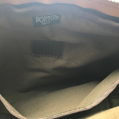 【中古品】【メンズ】 PORTER ポーター 吉田カバン FREE STYLE SHOULDER BAG フリースタイル ショルダーバッグ カバン 188-250314-yk-18-tag カラー：キャメル 万代Net店