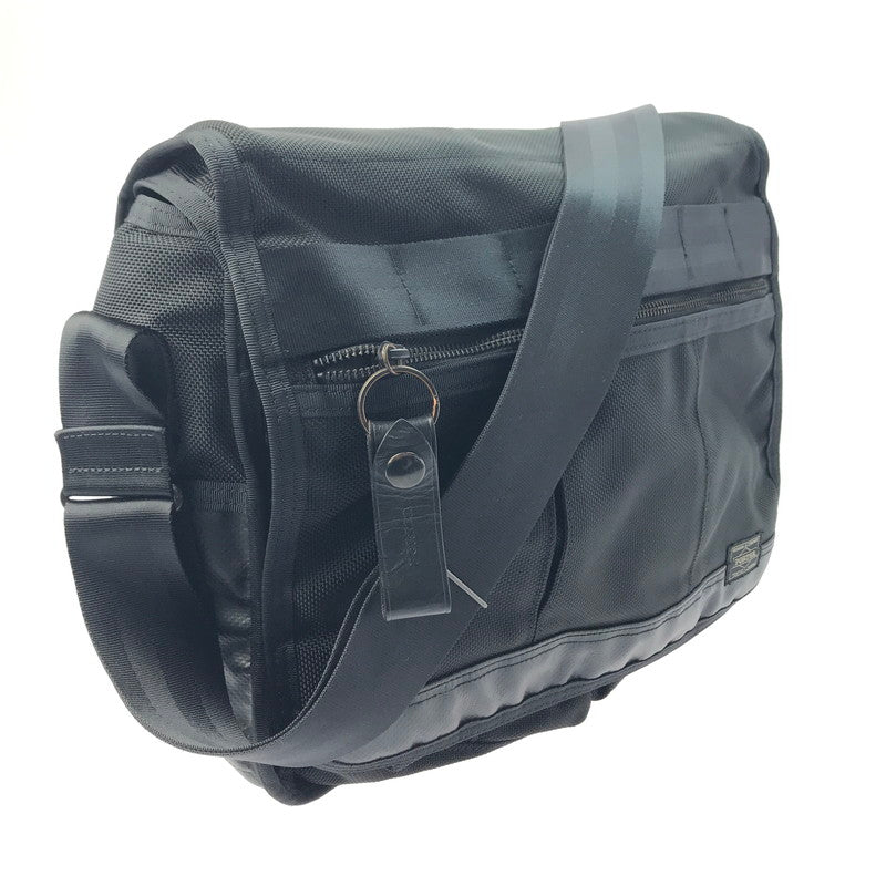 【中古品】【メンズ】 PORTER ポーター 吉田カバン HEAT SHOULDER BAG ヒート ショルダーバッグ カバン 188-250314-yk-19-tag カラー：ブラック 万代Net店