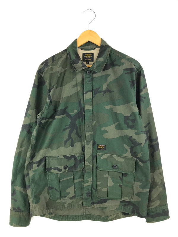 【中古品】【メンズ】 Carhartt カーハート ANSON SHIRT JACKET アンソン シャツ ジャケット I023976 145-250328-ss-05-tag サイズ：M カラー：カモ柄 万代Net店