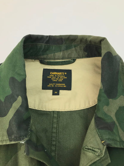 【中古品】【メンズ】 Carhartt カーハート ANSON SHIRT JACKET アンソン シャツ ジャケット I023976 145-250328-ss-05-tag サイズ：M カラー：カモ柄 万代Net店
