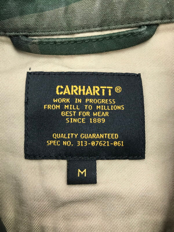 【中古品】【メンズ】 Carhartt カーハート ANSON SHIRT JACKET アンソン シャツ ジャケット I023976 145-250328-ss-05-tag サイズ：M カラー：カモ柄 万代Net店