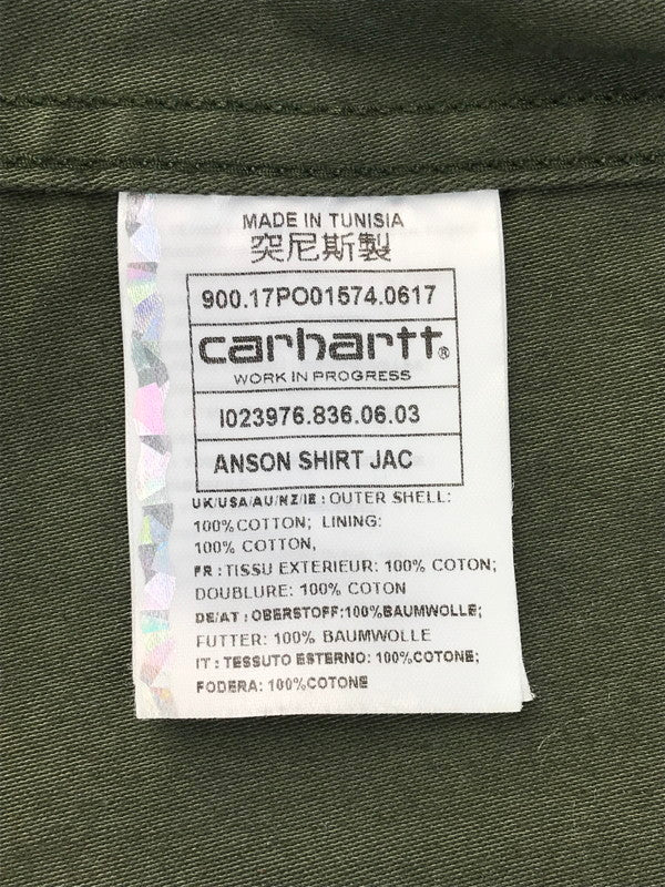 【中古品】【メンズ】 Carhartt カーハート ANSON SHIRT JACKET アンソン シャツ ジャケット I023976 145-250328-ss-05-tag サイズ：M カラー：カモ柄 万代Net店