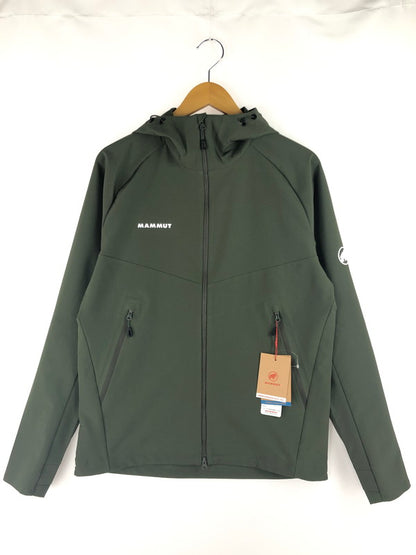 【中古美品】【メンズ】 Mammut マムート MACUN 2.0 SO HOODED JACKET 1011-00792 マクン 2.0 フーデッド ジャケット ライトアウター 144-250309-hi-12-tag サイズ：L カラー：グリーン 万代Net店