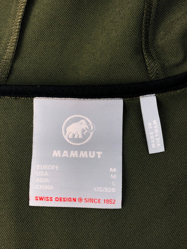 【中古美品】【メンズ】 Mammut マムート MACUN 2.0 SO HOODED JACKET 1011-00792 マクン 2.0 フーデッド ジャケット ライトアウター 144-250309-hi-12-tag サイズ：L カラー：グリーン 万代Net店