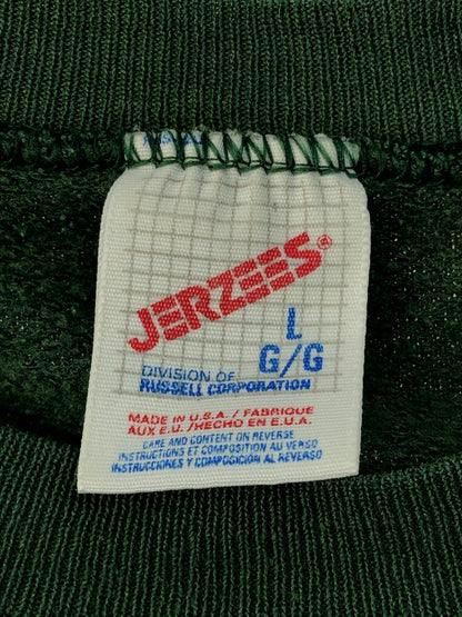 【中古品】【メンズ】  JERZEES ジャージーズ USA製 ミッキープリント スウェット トップス 146-250310-ss-07-tag カラー：グリーン 万代Net店