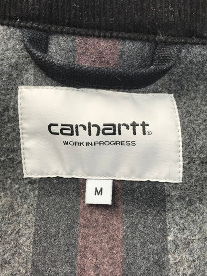 【中古品】【メンズ】 Carhartt カーハート DETROIT JACKET I028424 デトロイトジャケット 裏地ブランケット ワークジャケット アウター 142-250313-hi-25-tag サイズ：M カラー：ブラック 万代Net店