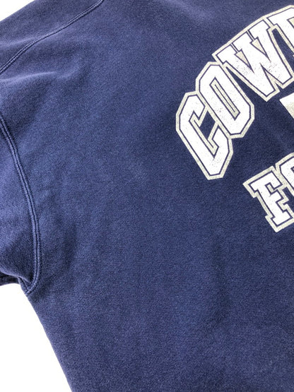 【現状渡し品】【メンズ】 NIKE ナイキ 90S COWBOYS PRINT SWEATSHIRTS  カウボーイズプリント SWEATSHIRTS  スウェットシャツ トップス 146-250310-ss-06-tag カラー：ブルー 万代Net店