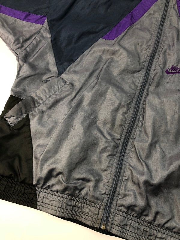 【現状渡し品】【メンズ】 NIKE ナイキ 90's NYLON JACKET 90年代 ナイロンジャケット 銀タグ ライトアウター 146-250309-hi-17-tag サイズ：M カラー：マルチカラー 万代Net店