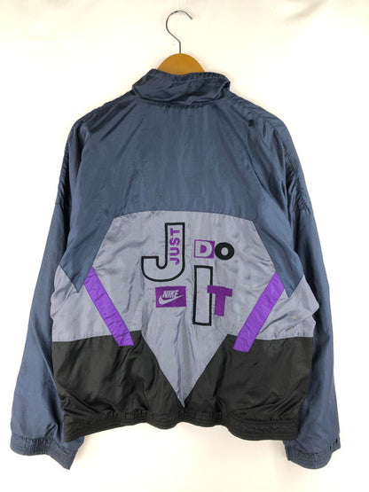 【現状渡し品】【メンズ】 NIKE ナイキ 90's NYLON JACKET 90年代 ナイロンジャケット 銀タグ ライトアウター 146-250309-hi-17-tag サイズ：M カラー：マルチカラー 万代Net店