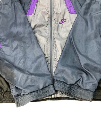 【現状渡し品】【メンズ】 NIKE ナイキ 90's NYLON JACKET 90年代 ナイロンジャケット 銀タグ ライトアウター 146-250309-hi-17-tag サイズ：M カラー：マルチカラー 万代Net店