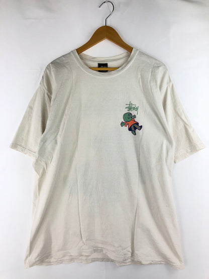 【中古品】【メンズ】 STUSSY ステューシー DOLLIE PIGMENT DYED TEE ドリー ピグメント ダイ Tシャツ トップス 142-250310-ss-04-tag カラー：ホワイト 万代Net店