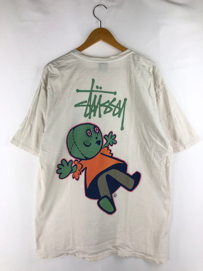 【中古品】【メンズ】 STUSSY ステューシー DOLLIE PIGMENT DYED TEE ドリー ピグメント ダイ Tシャツ トップス 142-250310-ss-04-tag カラー：ホワイト 万代Net店