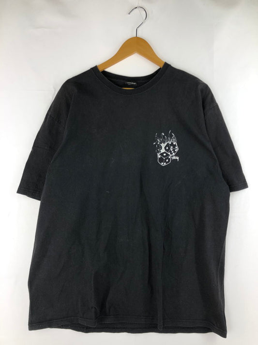 【中古品】【メンズ】 STUSSY ステューシー FIRE DICE TEE ファイヤー ダイ Tシャツ トップス 142-250310-ss-03-tag カラー：ブラック 万代Net店