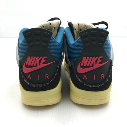 【中古美品】【メンズ】 NIKE ナイキ × UNION ユニオン コラボ AIR JORDAN 4 DC9533-001 エア ジョーダン 4 レトロ スペシャル ユニオン スニーカー 靴 160-250309-hi-01-tag サイズ：27cm US 9 カラー：OFF NOIR 万代Net店