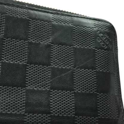 【中古品】【メンズ】 LOUIS VUITTON ルイ・ヴィトン ダミエ・アンフィニ ジッピーウォレット ヴェルティカル N63548 ロングウォレット 長財布 179-250314-yk-13-tag カラー：ブラック 万代Net店