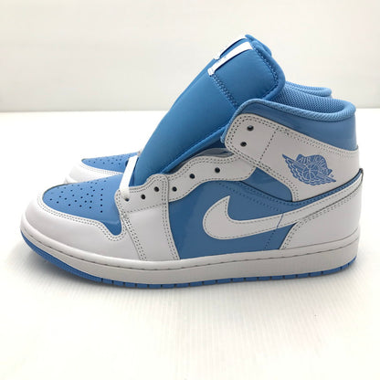 【中古美品】【メンズ】 NIKE ナイキ AIR JORDAN 1 MID  FZ2142-114 エアジョーダン 1 ミッド レジェンドブルー スニーカー 靴 160-250309-hi-02-tag サイズ：27.5cm US 9.5 カラー：WHITE/LEGEND BLUE 万代Net店