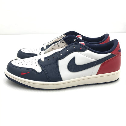 【中古美品】【メンズ】 NIKE ナイキ AIR JORDAN 1 RETRO LOW OG HQ2993-100 エアジョーダン 1 レトロ ロー OG ハワード スニーカー 靴 160-250309-hi-06-tag サイズ：29cm US 11 カラー：HOWARD GYM RED AND MIDNIGHT NAVY 万代Net店