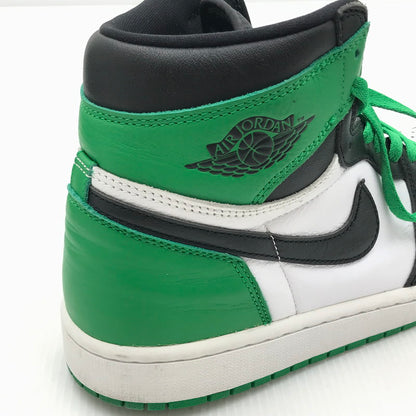 【中古品】【メンズ】 NIKE ナイキ AIR JORDAN 1 RETRO HIGH OG DZ5485-031 エア ジョーダン 1 レトロ ハイ オリジナル ラッキーグリーン スニーカー 靴 160-250313-hi-02-tag サイズ：28cm US 10 カラー：BLACK/LUCKY GREEN-WHITE 万代Net店