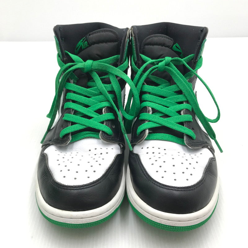 【中古品】【メンズ】 NIKE ナイキ AIR JORDAN 1 RETRO HIGH OG DZ5485-031 エア ジョーダン 1 レトロ ハイ オリジナル ラッキーグリーン スニーカー 靴 160-250313-hi-02-tag サイズ：28cm US 10 カラー：BLACK/LUCKY GREEN-WHITE 万代Net店