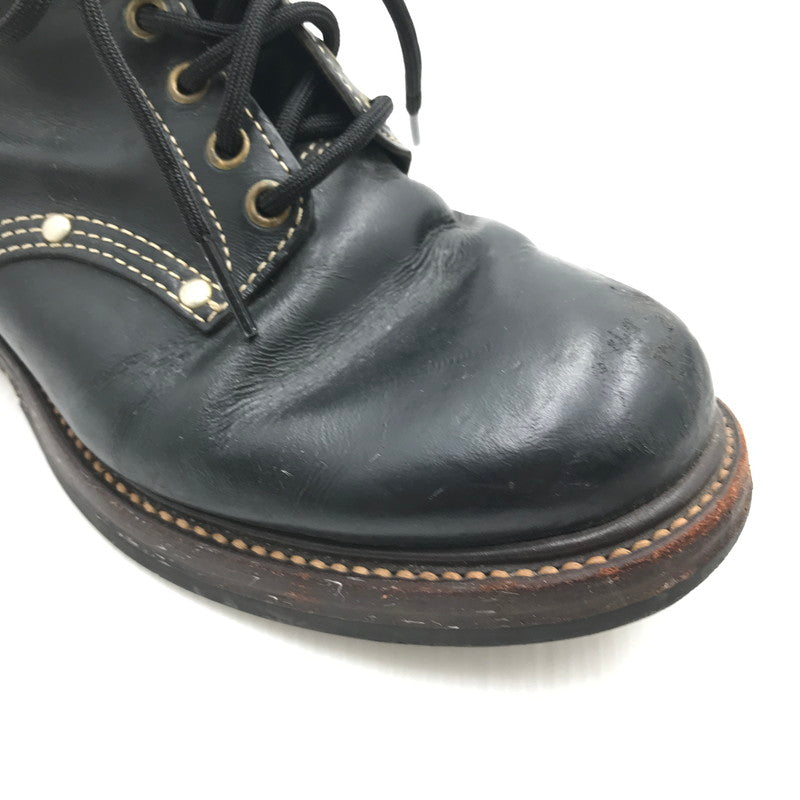 【現状渡し品】【メンズ】 The REAL McCOY'S ザリアルマッコイズ WORK BOOTS SURVEYOR 4807R 7620A TMA1315 ワークブーツ サーベイヤー 靴 164-250313-hi-09-tag サイズ：US 8 1/2D カラー：ブラック 万代Net店