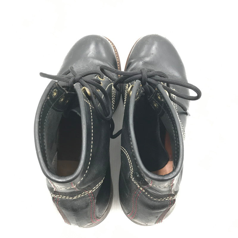 【現状渡し品】【メンズ】 The REAL McCOY'S ザリアルマッコイズ WORK BOOTS SURVEYOR 4807R 7620A TMA1315 ワークブーツ サーベイヤー 靴 164-250313-hi-09-tag サイズ：US 8 1/2D カラー：ブラック 万代Net店