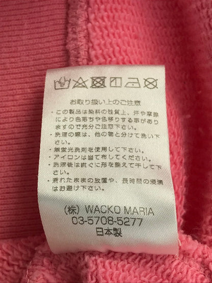 【中古品】【メンズ】 WACKO MARIA ワコマリア PULLOVER HOODIE プルオーバーパーカー 142-250313-hi-34-tag サイズ：XL カラー：ピンク 万代Net店