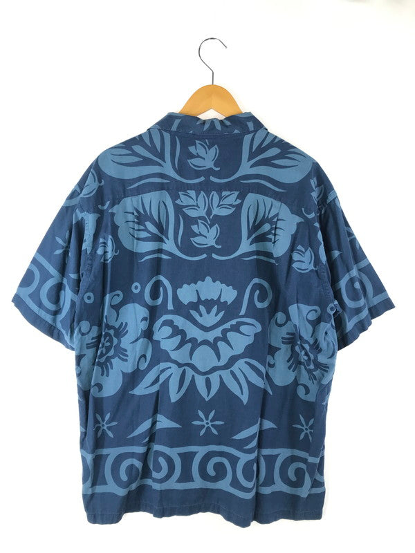 【中古品】【メンズ】 patagonia パタゴニア PATALLOHA ALOHA SHIRT 52559 パタロハ アロハシャツ 総柄 半袖シャツ 144-250313-hi-32-tag サイズ：L カラー：ブルー 万代Net店