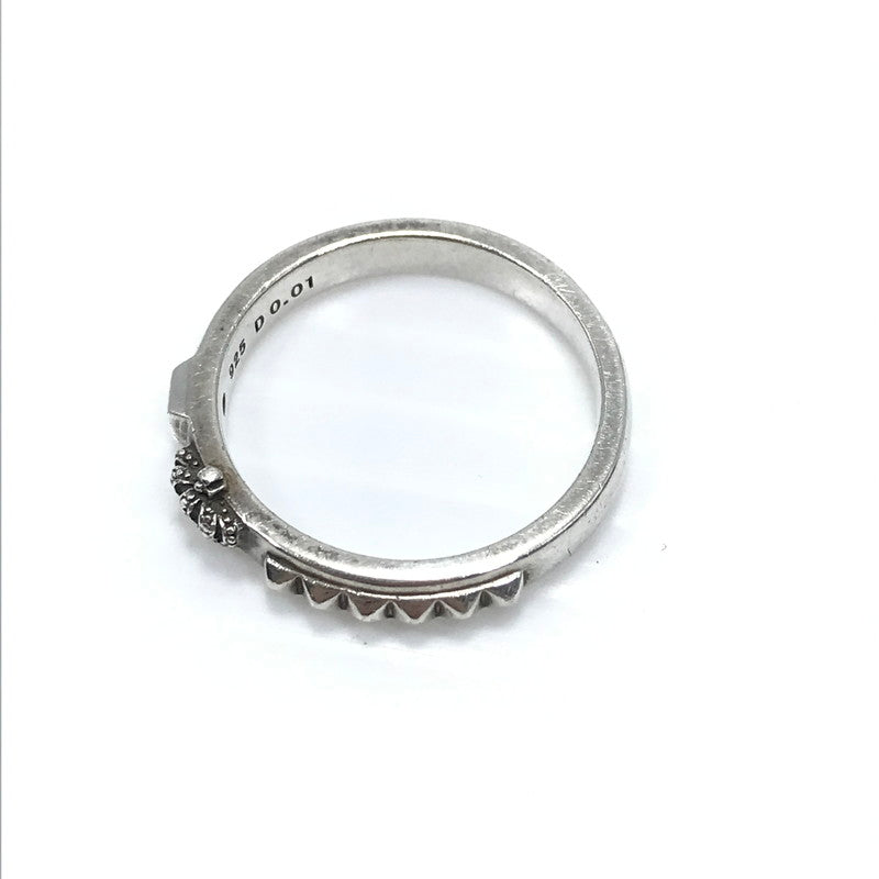 【中古品】【メンズ】 Justin Davis ジャスティンデイビス CHELSEA RING SRJ773A チェルシーリング 指輪 ブラックダイヤモンド アクセサリー 192-250313-hi-49-tag カラー：シルバー 万代Net店