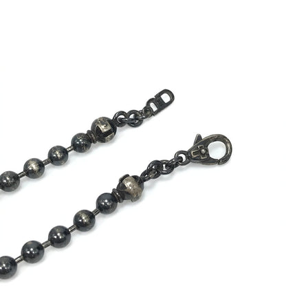 【中古品】【メンズ】 Justin Davis ジャスティンデイビス INFINITE CROSS CHAIN SNJ839 インフィニット クロスチェーン ネックレスチェーン アクセサリー 192-250313-hi-47-tag カラー：ブラック系 万代Net店