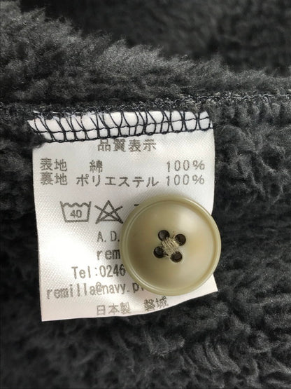 【中古品】【メンズ】 remilla レミーラ 24WA CHAMBRAY BOA HOOD R243406  シャンブレー ボアフード ジャケット アウター 140-250314-na-11-tag サイズ：L カラー：Sand Camel 万代Net店