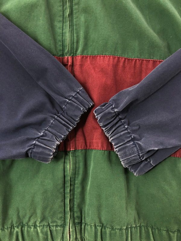 【中古品】【メンズ】 TOMMY HILFIGER トミーヒルフィガー 90'S BORDER SWING TOP JACKET 90年代 ボーダー スイングトップ ジャケット ライトアウター 146-260518-na-30-tagh サイズ：M カラー：マルチカラー 万代Net店